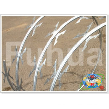 Hot Galv. Concertina Razor Barbed Wire Fence Cbt-60